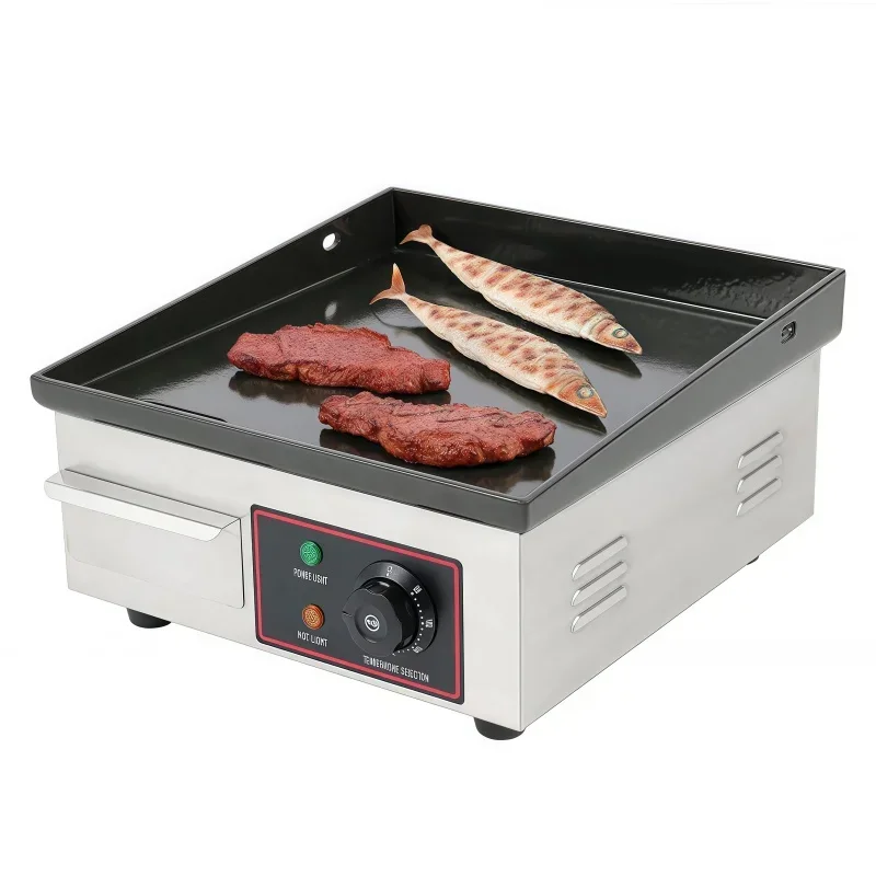 Electric Griddle Flat Top - Commercial Mini Griddle ไฟฟ้า 14 