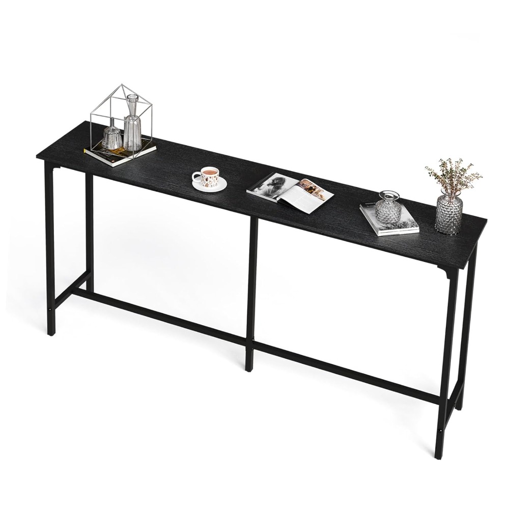 Commercial Kitchen Counter - โต๊ะบาร์ทรงสูง 71 นิ้ว โต๊ะเคาน์เตอร์ทรงสี่เหลี่ยมผืนผ้า ทำจากไม้ ใช้ได้หลากหลายสถานการณ์