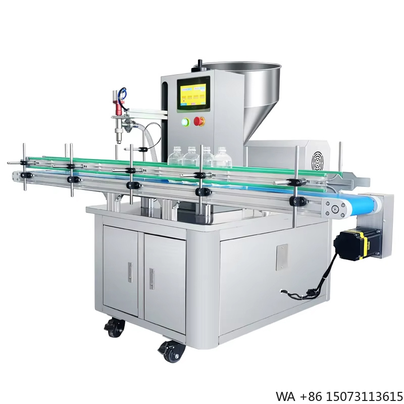 Vacuum Sealer - เครื่องบรรจุแบบโรเตอร์อัตโนมัติพร้อมมอเตอร์ในตัวสำหรับน้ำผึ้ง เนยถั่ว ช็อกโกแลต น้ำมันมะกอก โยเกิร์ต โลชั่น