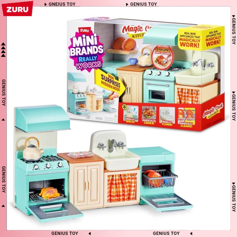 Commercial Kitchen Items - ชุดครัวมินิแบรนด์ส์ ซูรู เมจิก คุก คิทเช่น ซัพไพรส์