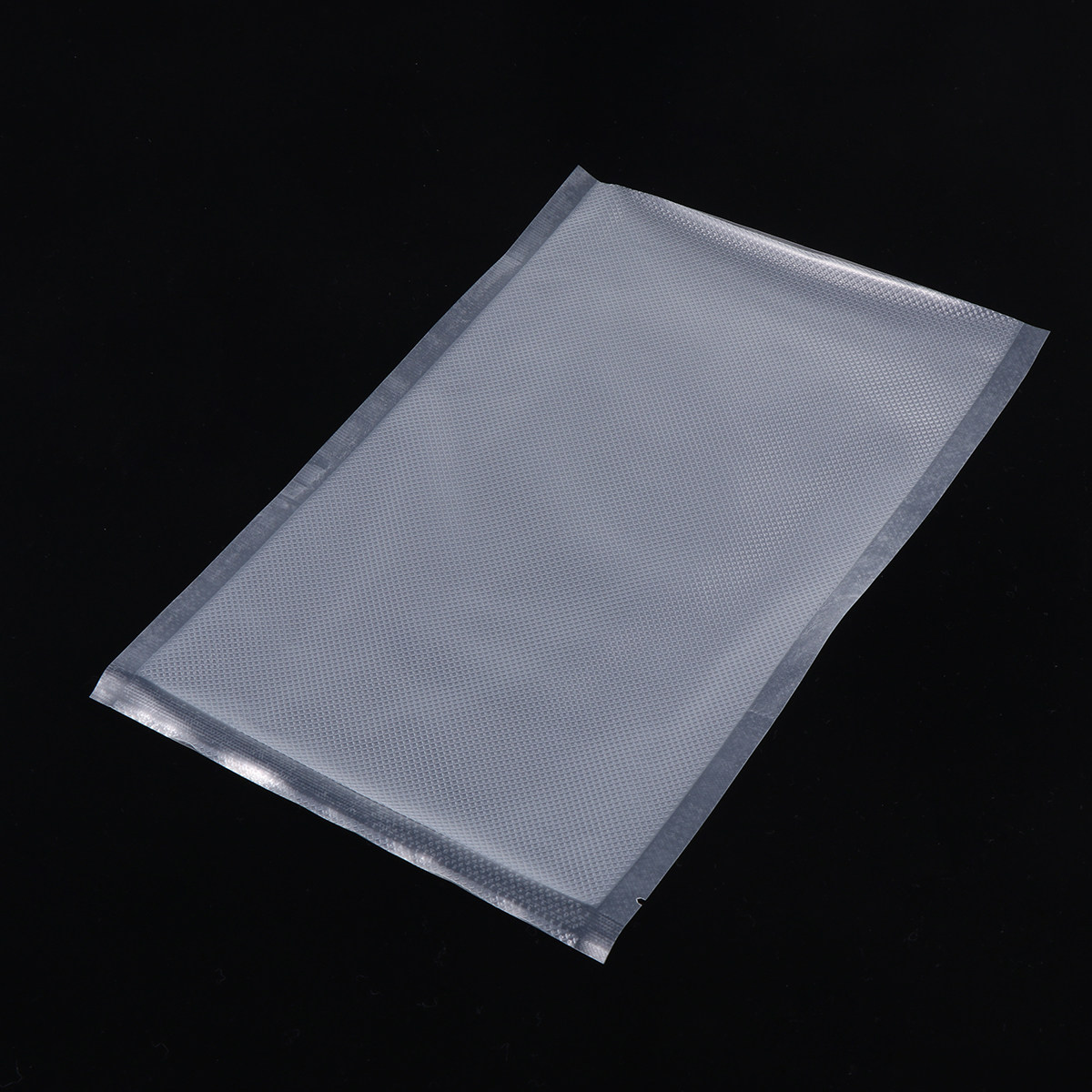 Vacuum Sealer - ถุงซีลสูญญากาศแบบใส 100 ชิ้น ใช้ได้กับเครื่องซีลสูญญากาศขนาดใหญ่กึ่งอัตโนมัติสำหรับการเก็บรักษาอาหาร เช่น เนื้อแดดเดียว