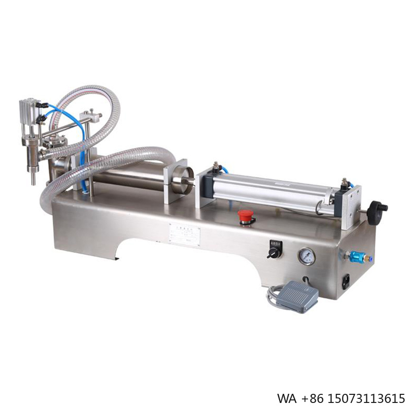 Vacuum Sealer - เครื่องบรรจุของเหลวแบบกึ่งอัตโนมัติขนาดเล็ก ปรับแต่งได้ 1-5000 มล. สำหรับผลิตภัณฑ์ที่มีความหนืดสูง