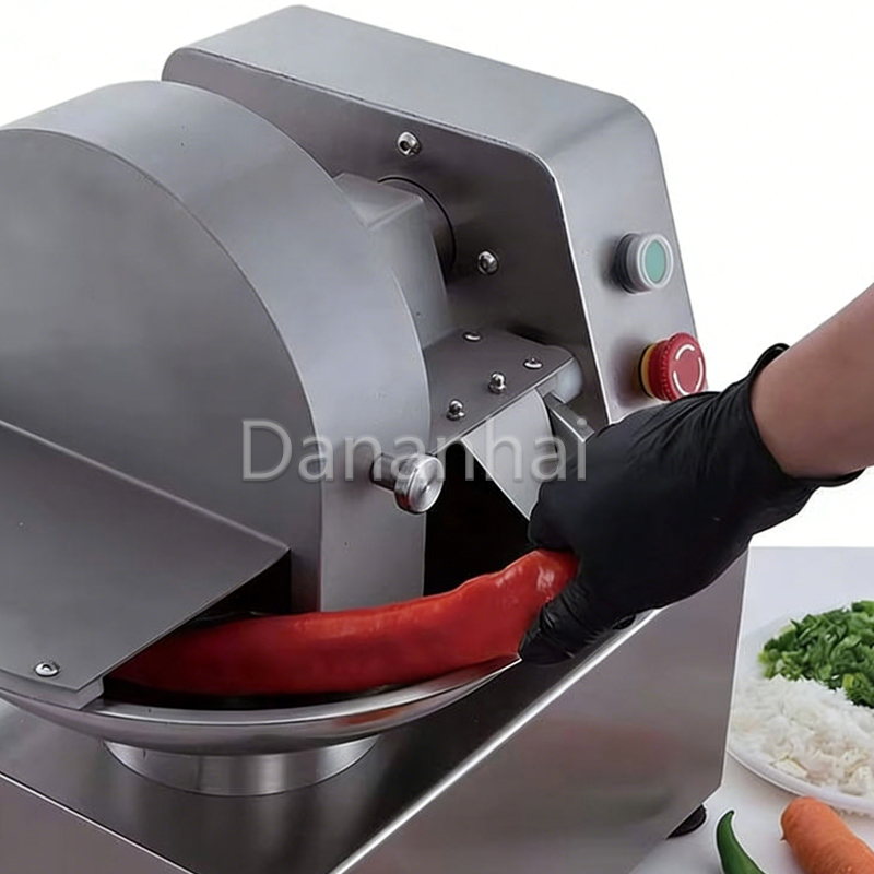Commercial Kitchen Grinder - เครื่องตัดผักสแตนเลส เครื่องบดเนื้ออัตโนมัติเต็มรูปแบบ เครื่องสับอเนกประสงค์สำหรับครัวเชิงพาณิชย์