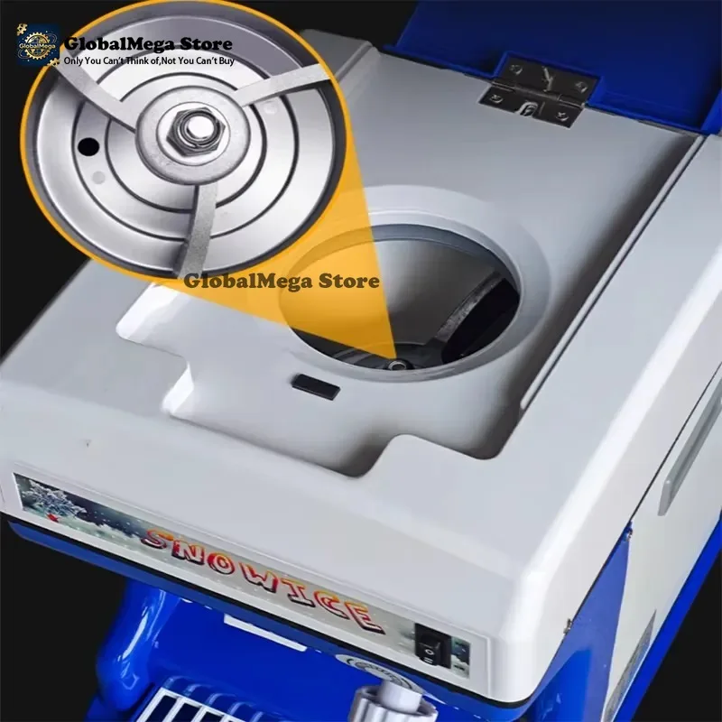 Commercial Kitchen Ice Machine - เครื่องบดน้ำแข็งเชิงพาณิชย์รุ่นล่าสุดปี 2026 เครื่องไสน้ำแข็งแบบไฟฟ้าสำหรับบาร์ ร้านอาหาร ครัว และใช้ในบ้าน