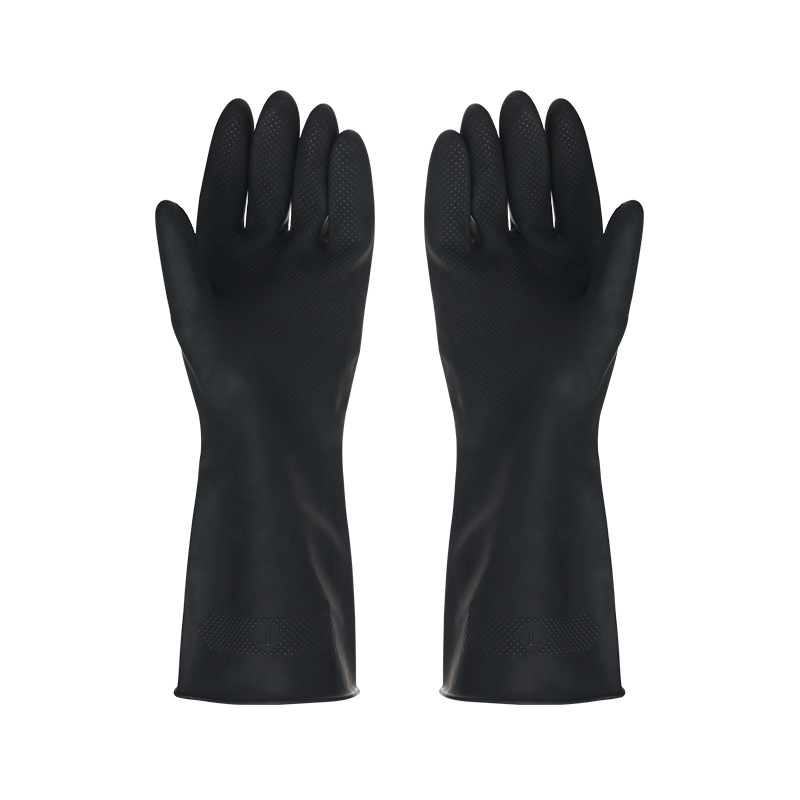 1คู่ถุงมือสีดำบ้านทำความสะอาดถ - Commercial Kitchen Gloves บทวิจารณ์และราคา