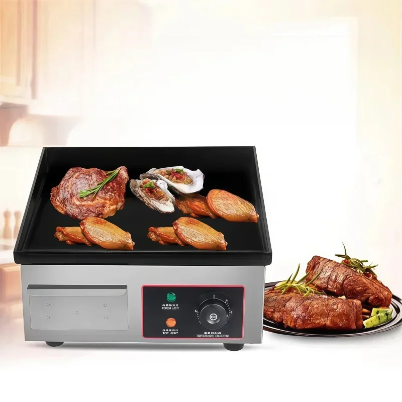 Commercial Mini Griddle ไฟฟ้า  - Electric Griddle Flat Top บทวิจารณ์และราคา