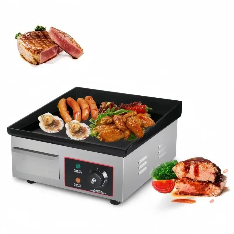 Commercial Mini Griddle ไฟฟ้า  - Electric Griddle Flat Top บทวิจารณ์และราคา