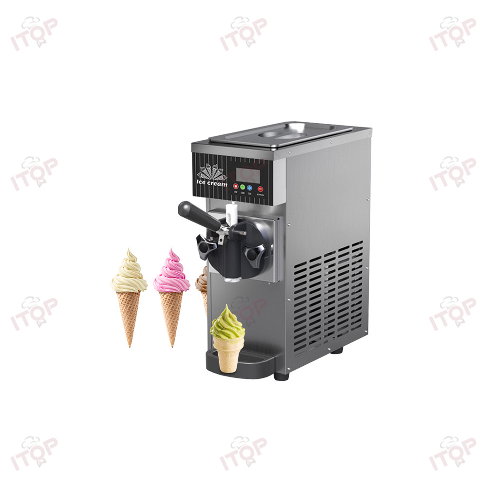 เครื่องทำไอศกรีมเชิงพาณิชย์ยอด - Commercial Kitchen Ice Machine บทวิจารณ์และราคา