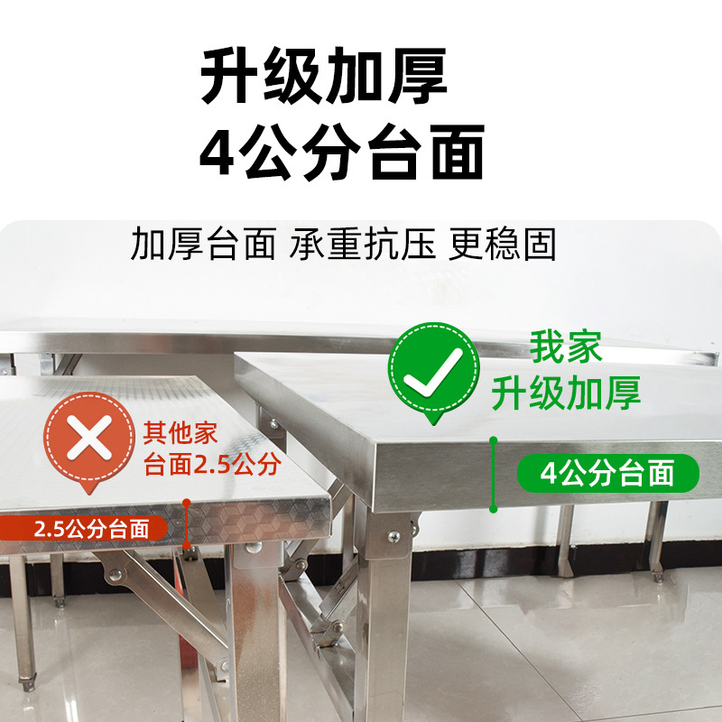 โต๊ะพับสแตนเลสสำหรับใช้งานกลาง - Commercial Kitchen Rental บทวิจารณ์และราคา