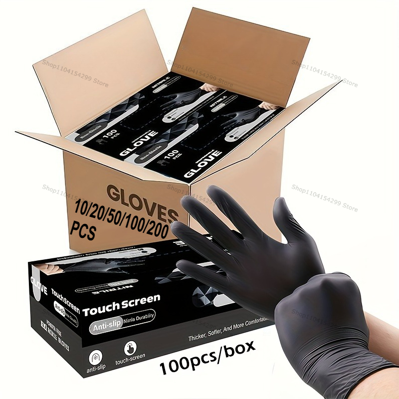 ถุงมือกันน้ําไนไตรล์แบบใช้แล้ว - Commercial Kitchen Gloves บทวิจารณ์และราคา