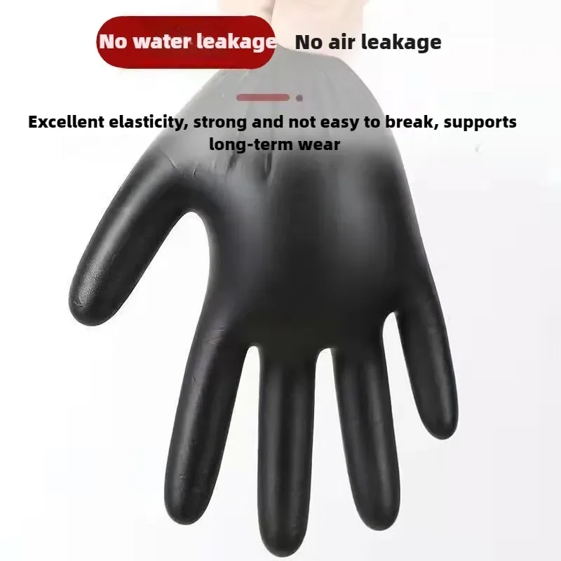 ถุงมือกันน้ําไนไตรล์แบบใช้แล้ว - Commercial Kitchen Gloves บทวิจารณ์และราคา