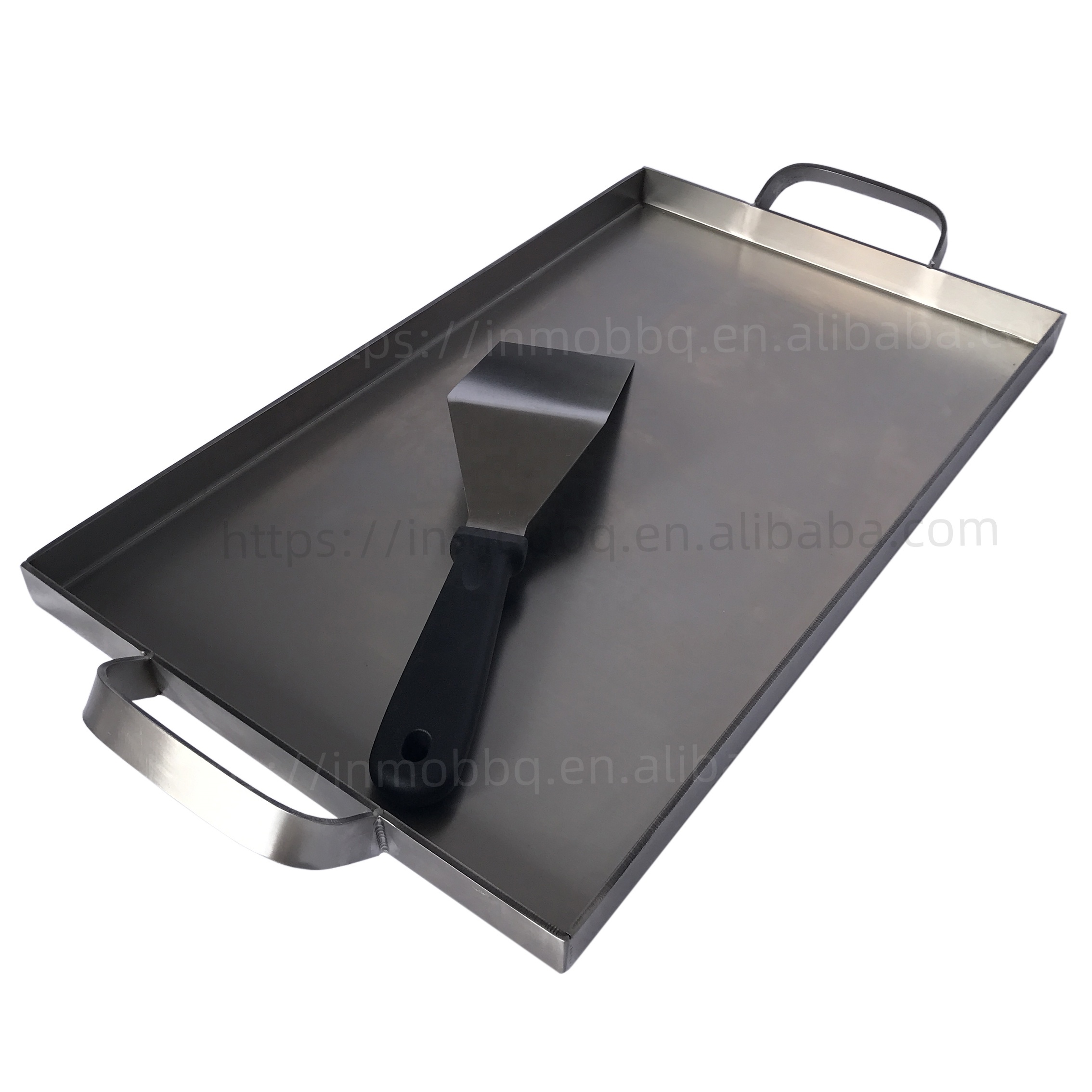 แผ่นย่างแบบแบนพร้อมตะหลิวย่างย - Electric Griddle Flat Top บทวิจารณ์และราคา
