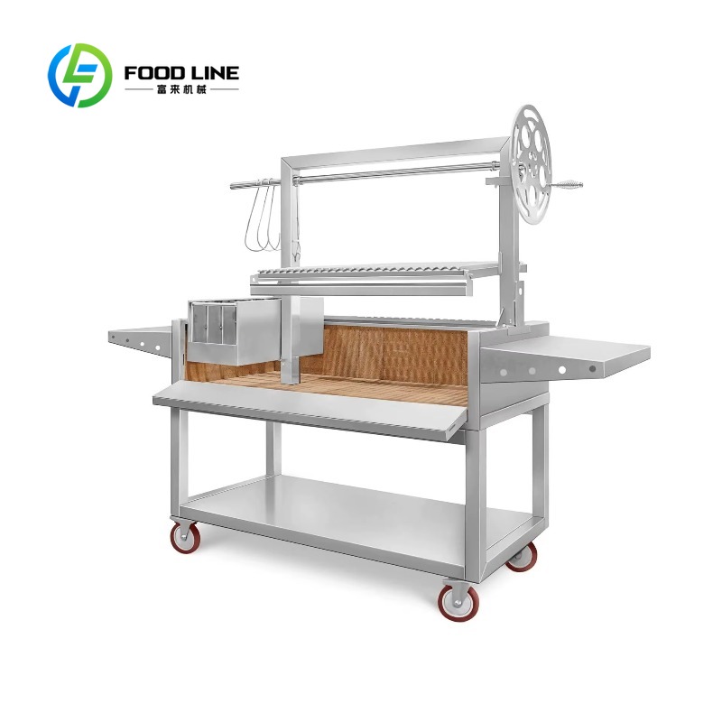 รถเข็นบาร์บีคิวแบบปรับแต่งได้ส - Commercial Kitchen Rental บทวิจารณ์และราคา