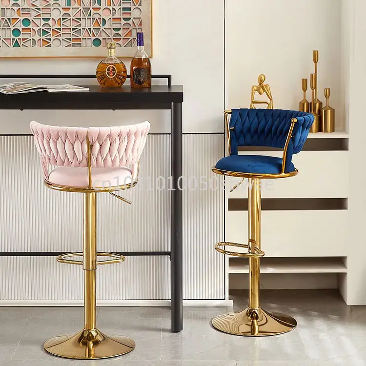 เก้าอี้บาร์กำมะหยี่ทันสมัย เก้ - Commercial Kitchen Counter บทวิจารณ์และราคา