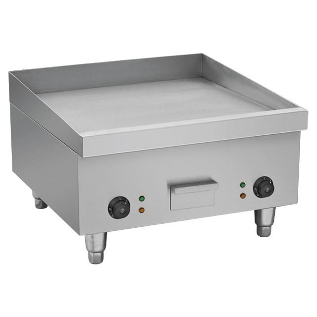 เตาไฟฟ้าแบบแผ่นเรียบสแตนเลสสำห - Electric Griddle Flat Top บทวิจารณ์และราคา