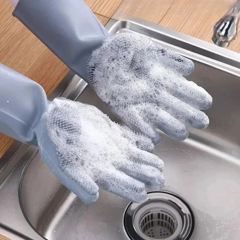 ถุงมือซิลิโคนอเนกประสงค์สำหรับ - Commercial Kitchen Gloves บทวิจารณ์และราคา