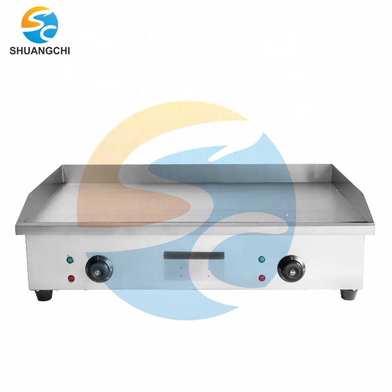 เตาไฟฟ้าแบบแบนสเตนเลสสตีลยี่ห้ - Electric Griddle Flat Top บทวิจารณ์และราคา