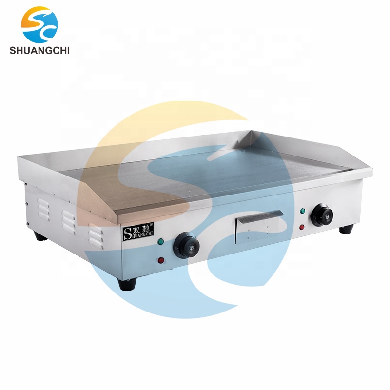 เตาไฟฟ้าแบบแบนสเตนเลสสตีลยี่ห้ - Electric Griddle Flat Top บทวิจารณ์และราคา