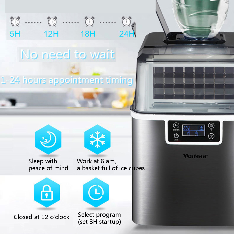 PBOBP เครื่องทำน้ำแข็ง 30KG ปั - Commercial Kitchen Ice Machine บทวิจารณ์และราคา