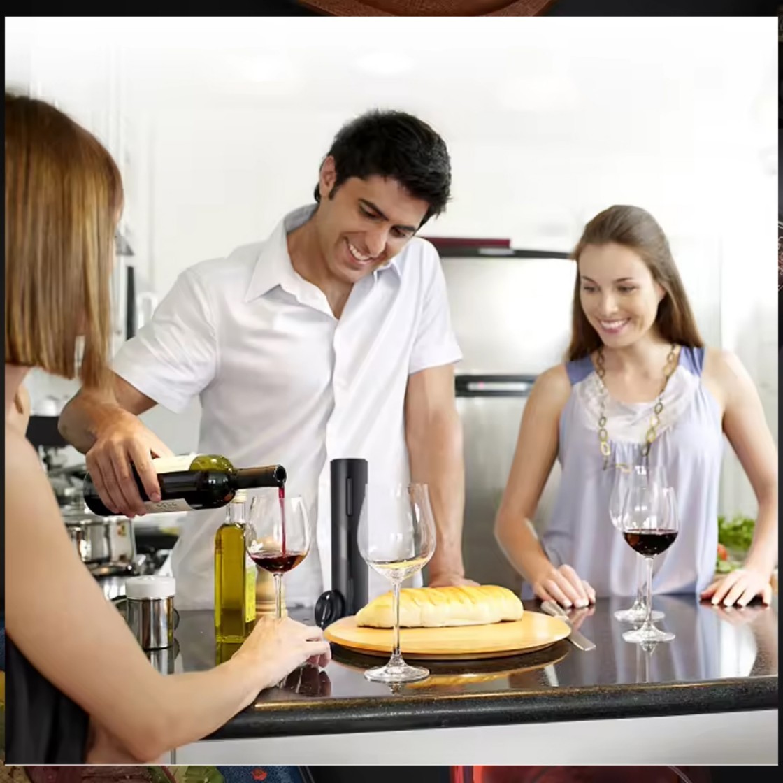 ที่เปิดขวดไวน์ไฟฟ้าอัตโนมัติสี - Commercial Kitchen Items บทวิจารณ์และราคา