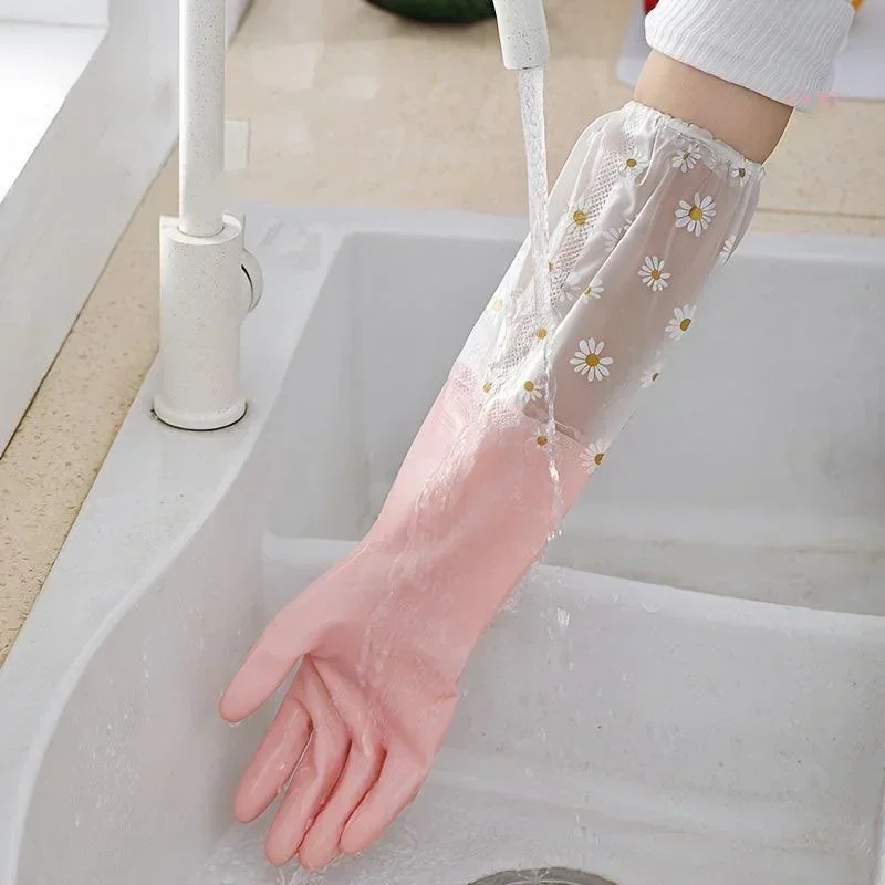 ถุงมือยางแขนยาวสำหรับใช้ในครัว - Commercial Kitchen Gloves บทวิจารณ์และราคา