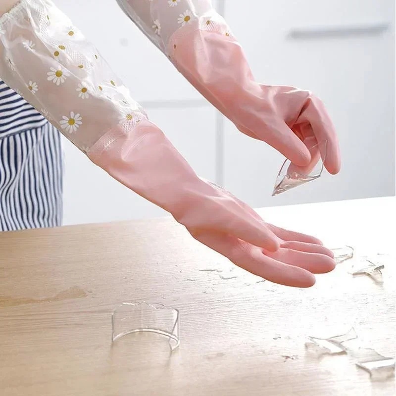ถุงมือยางแขนยาวสำหรับใช้ในครัว - Commercial Kitchen Gloves บทวิจารณ์และราคา
