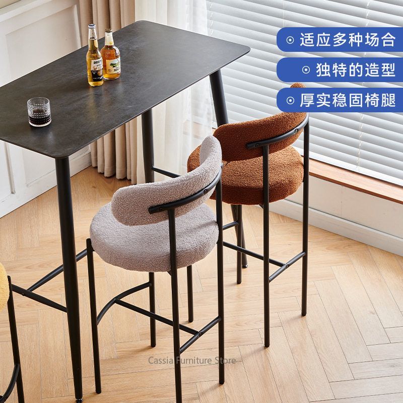 เก้าอี้บาร์มีพนักพิงสำหรับเคาน - Commercial Kitchen Counter บทวิจารณ์และราคา