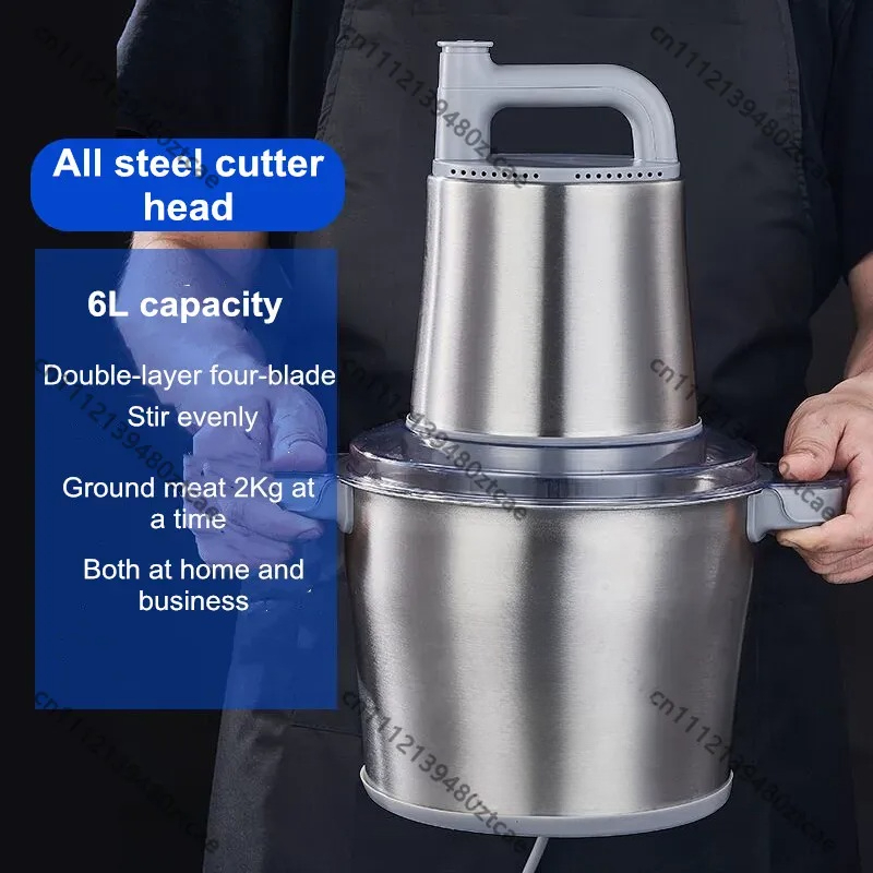 เครื่องบดเนื้อไฟฟ้าสแตนเลส 6 ล - Commercial Kitchen Grinder บทวิจารณ์และราคา