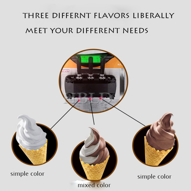 เครื่องทำไอศกรีมซอฟต์เสิร์ฟสแต - Commercial Kitchen Ice Machine บทวิจารณ์และราคา