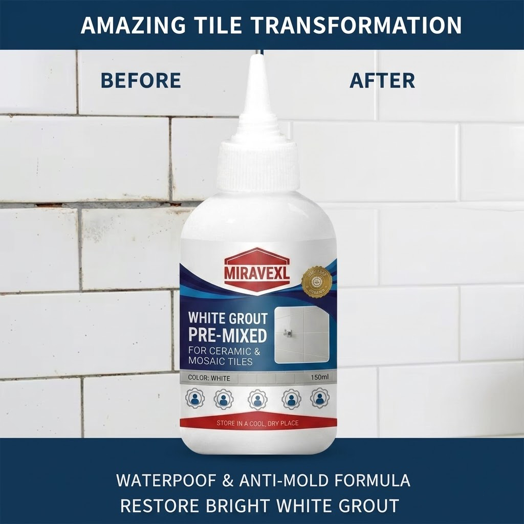 ยาแนวกระเบื้องสีขาวพรีเมียม กั - Commercial Kitchen Tiles บทวิจารณ์และราคา