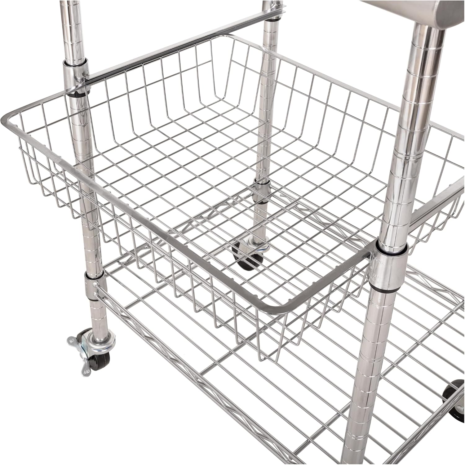 โต๊ะเตรียมอาหารสแตนเลสสำหรับใช - Commercial Kitchen Island On Wheels บทวิจารณ์และราคา