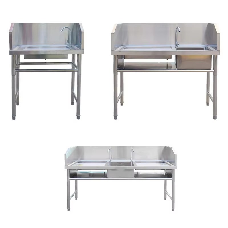 โต๊ะทำงานครัวสแตนเลสคุณภาพดีที - Commercial Kitchen Sink บทวิจารณ์และราคา