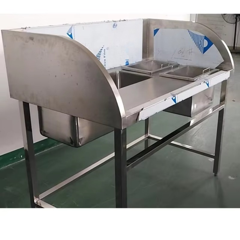 โต๊ะทำงานครัวสแตนเลสคุณภาพดีที - Commercial Kitchen Sink บทวิจารณ์และราคา