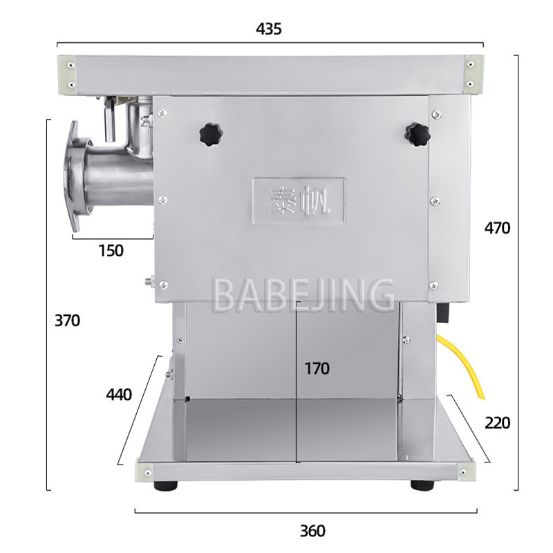 เครื่องตัดเนื้อไฟฟ้าอัตโนมัติเ - Commercial Kitchen Grinder บทวิจารณ์และราคา