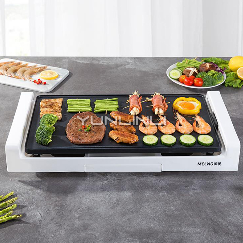 เตาย่างบาร์บีคิวไร้ควันสไตล์เก - Electric Griddle Flat Top บทวิจารณ์และราคา