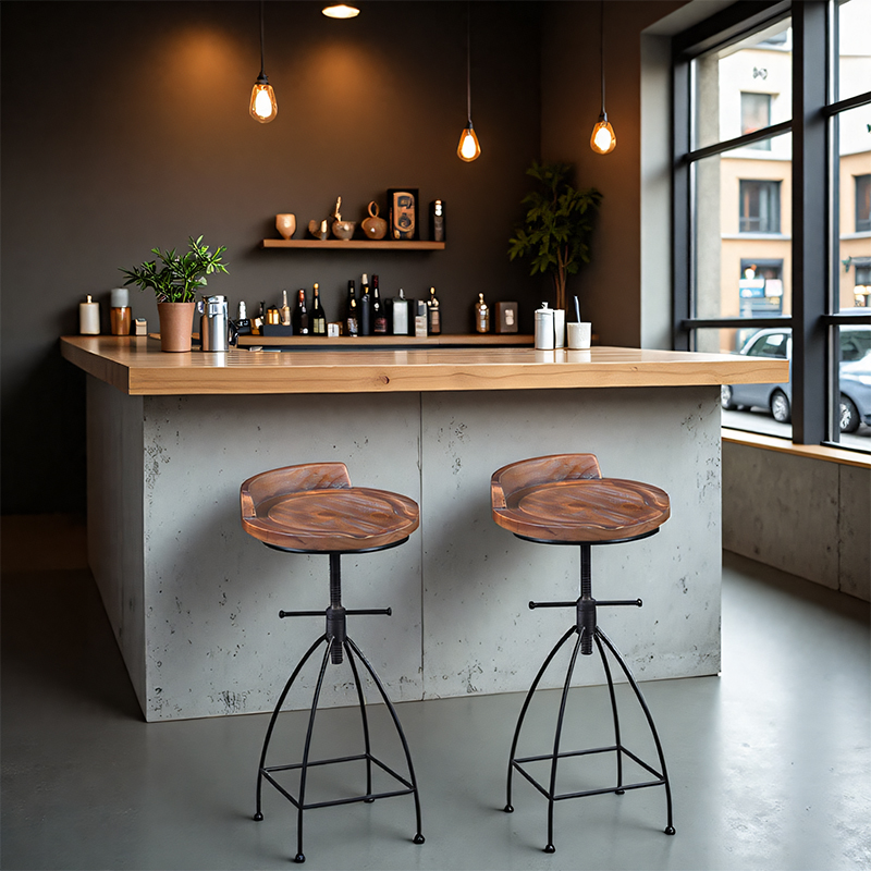 ‌ อุตสาหกรรมปรับเก้าอี้บาร์Ret - Commercial Kitchen Counter บทวิจารณ์และราคา