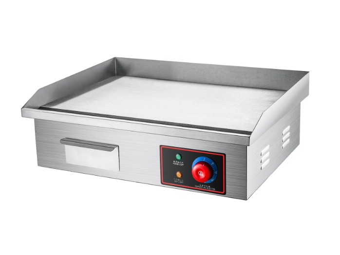 เตาไฟฟ้าแบบแผ่นเรียบ 220V 1700 - Electric Griddle Flat Top บทวิจารณ์และราคา