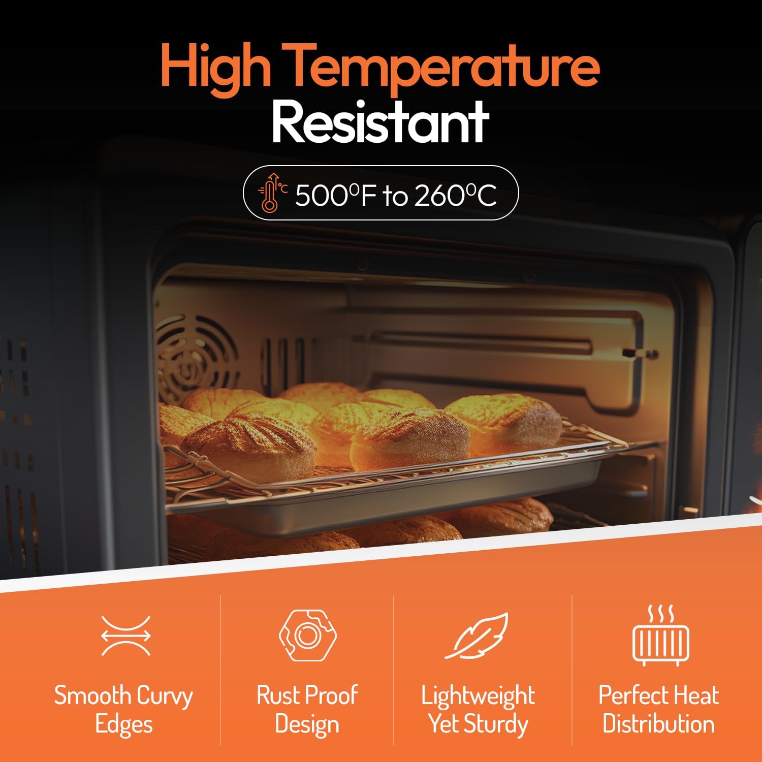 ชุดถาดอบขนมอลูมิเนียมขนาดใหญ่ส - Commercial Kitchen In Home บทวิจารณ์และราคา