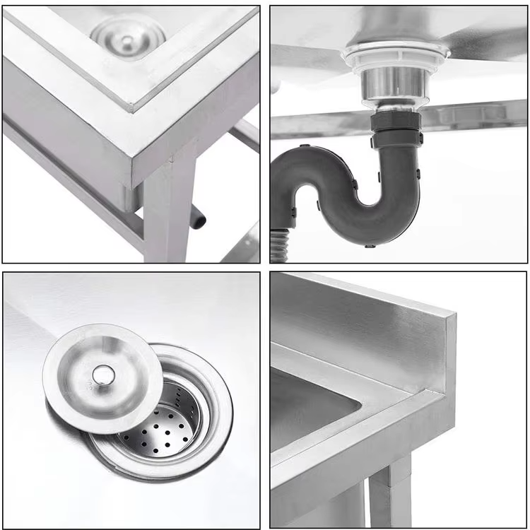 อุปกรณ์ครัวโรงแรมเชิงพาณิชย์ อ - Commercial Kitchen Sink บทวิจารณ์และราคา