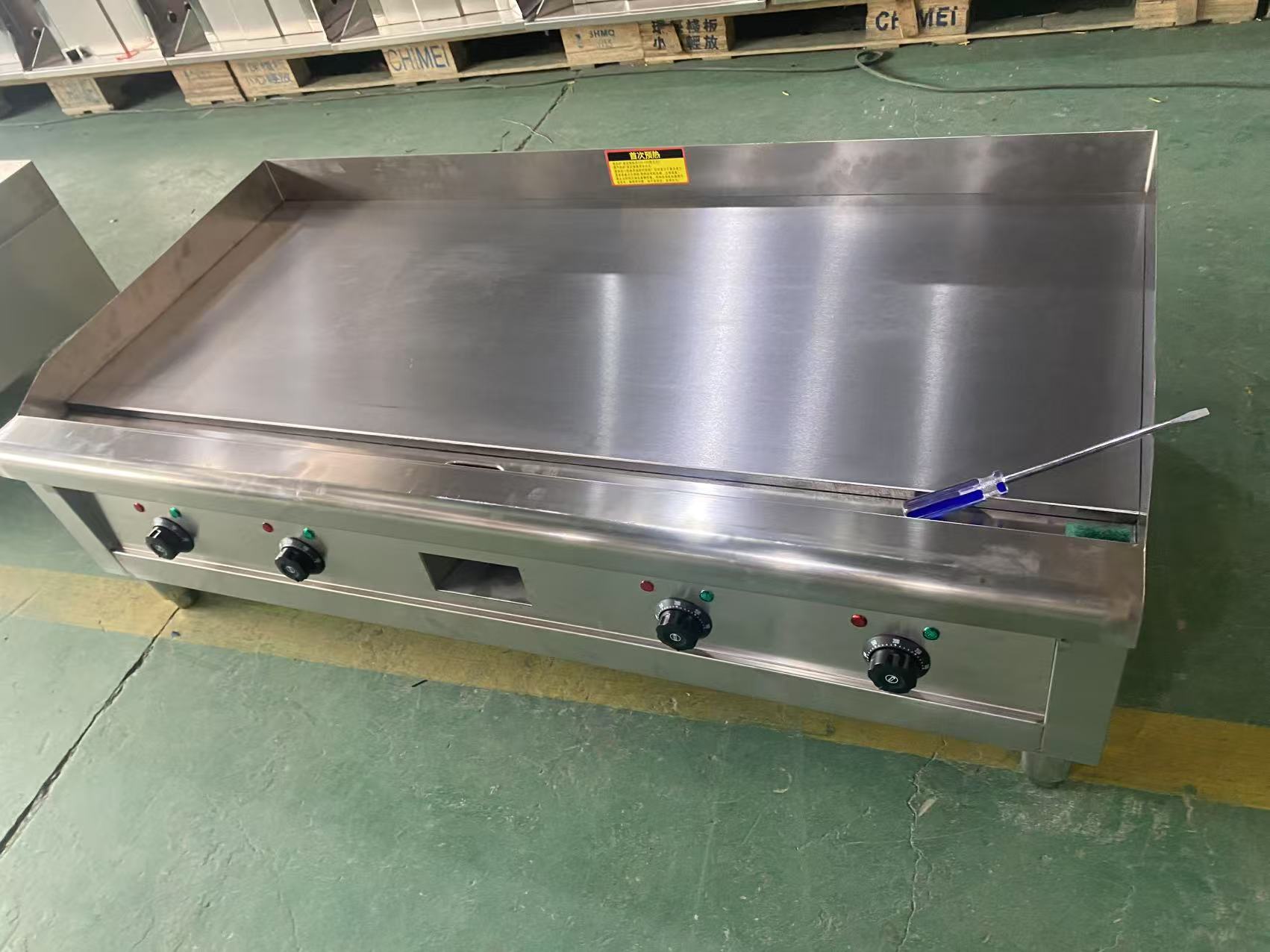 เตาย่างไฟฟ้าสแตนเลสแบบแบนยอดนิ - Electric Griddle Flat Top บทวิจารณ์และราคา