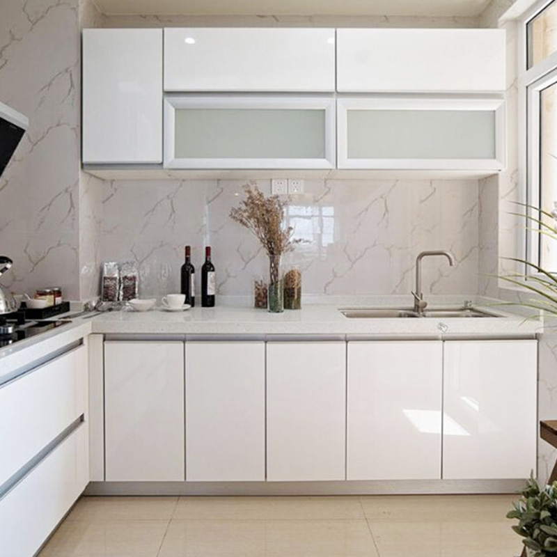 สติ๊กเกอร์ติดผนังสีขาวเงาสำหรั - Commercial Kitchen Tiles บทวิจารณ์และราคา