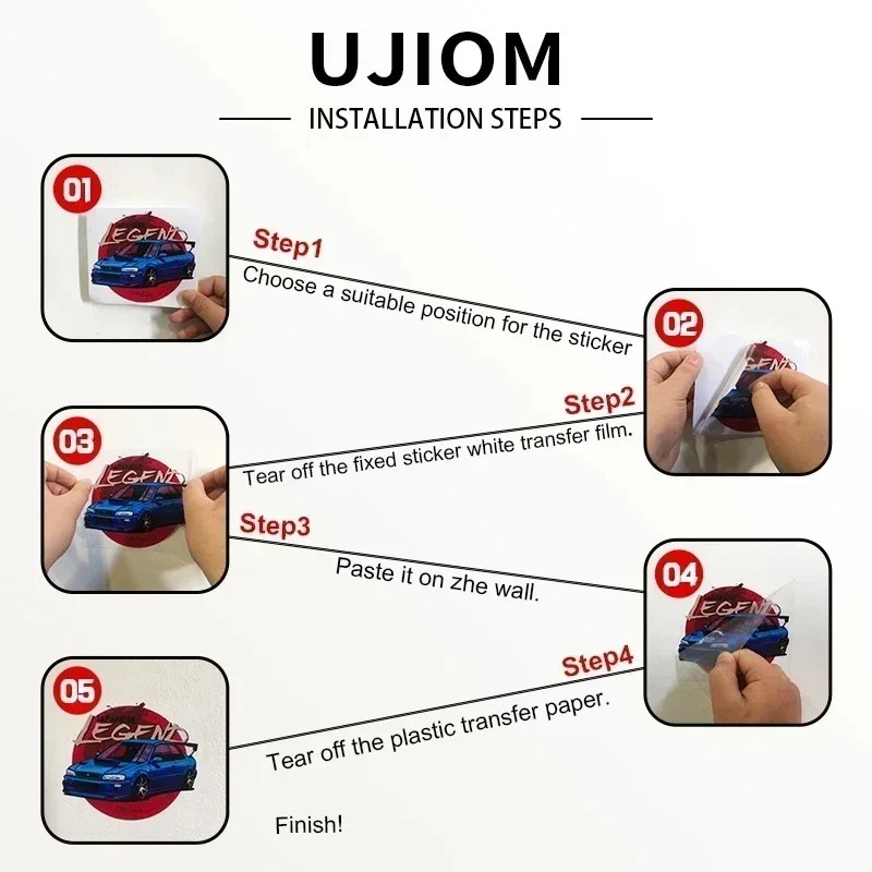 UJIOM สติ๊กเกอร์ติดผนังลายเฟิร - Commercial Kitchen Tiles บทวิจารณ์และราคา