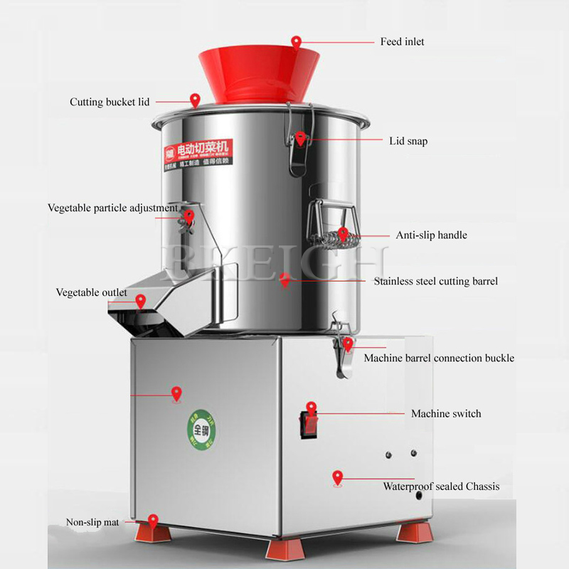 เครื่องหั่นผักไฟฟ้า เครื่องผสม - Commercial Kitchen Grinder บทวิจารณ์และราคา