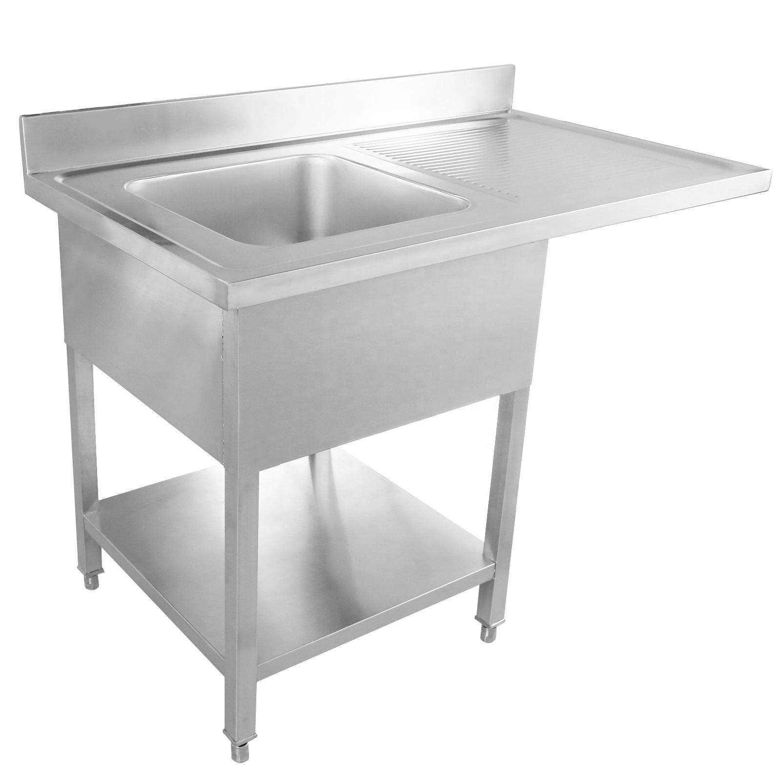โต๊ะทำงานสแตนเลส อ่างล้างจานคร - Commercial Kitchen Sink บทวิจารณ์และราคา