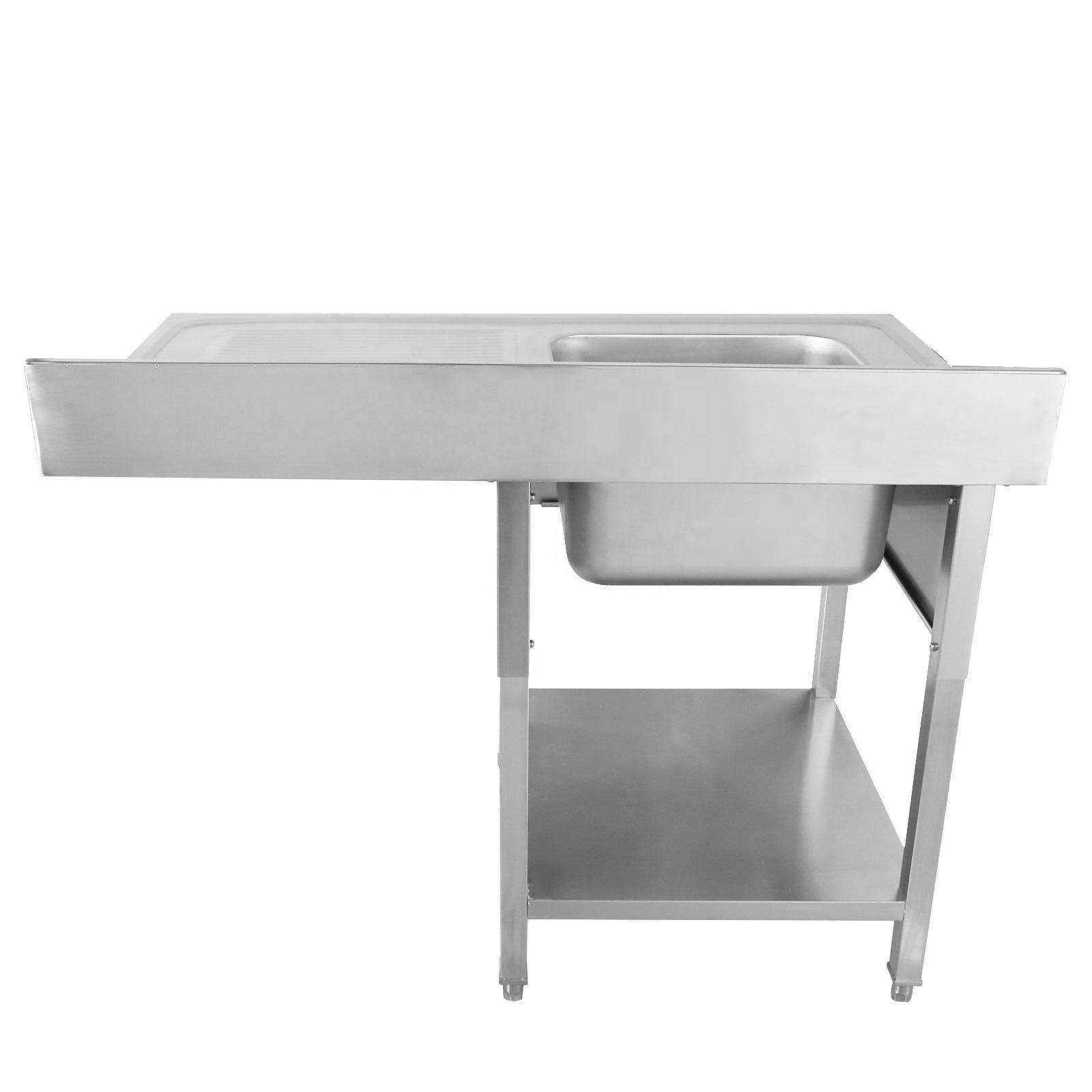โต๊ะทำงานสแตนเลส อ่างล้างจานคร - Commercial Kitchen Sink บทวิจารณ์และราคา