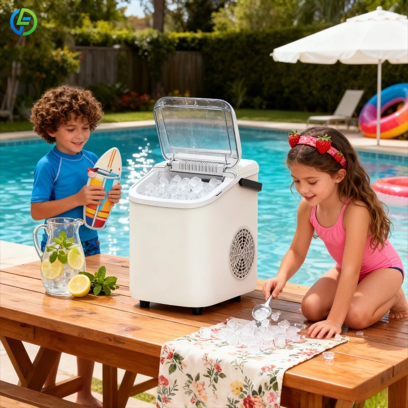 เครื่องทำน้ำแข็งอุตสาหกรรมแบบก - Commercial Kitchen Ice Machine บทวิจารณ์และราคา
