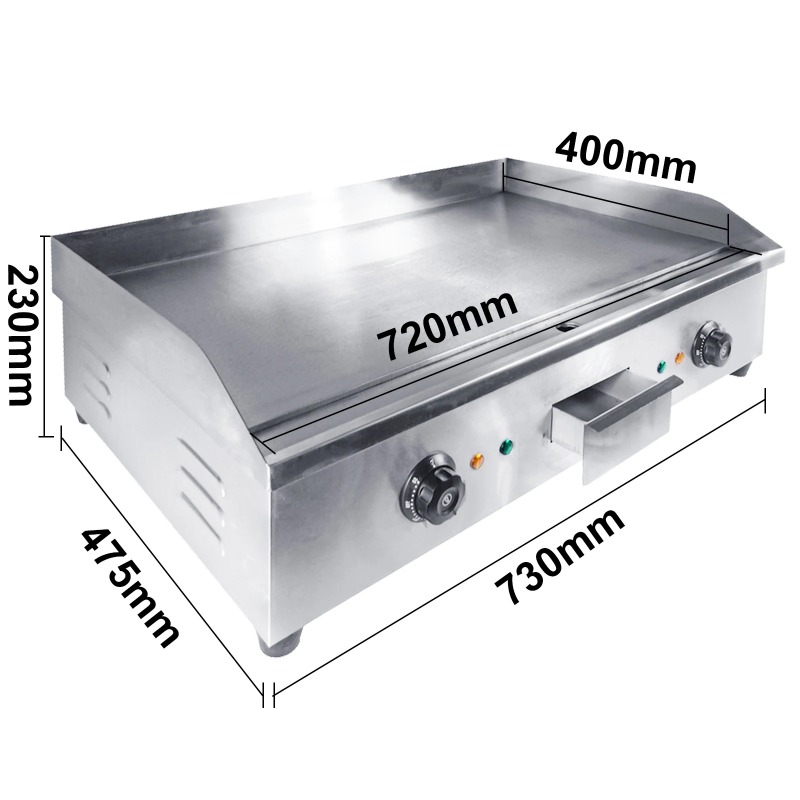 เตาไฟฟ้าแบบแผ่นเรียบ รุ่นใหม่  - Electric Griddle Flat Top บทวิจารณ์และราคา