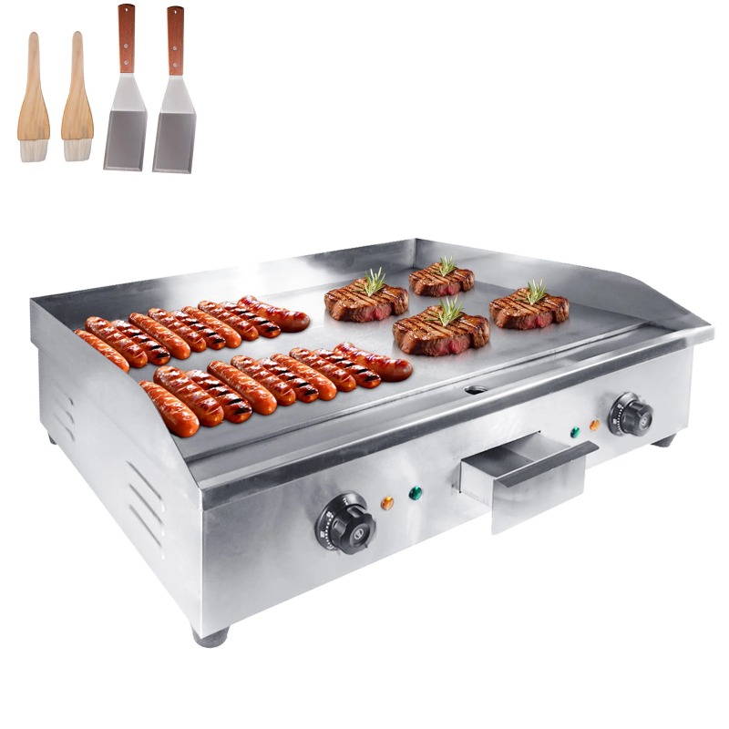 เตาไฟฟ้าแบบแผ่นเรียบ รุ่นใหม่  - Electric Griddle Flat Top บทวิจารณ์และราคา