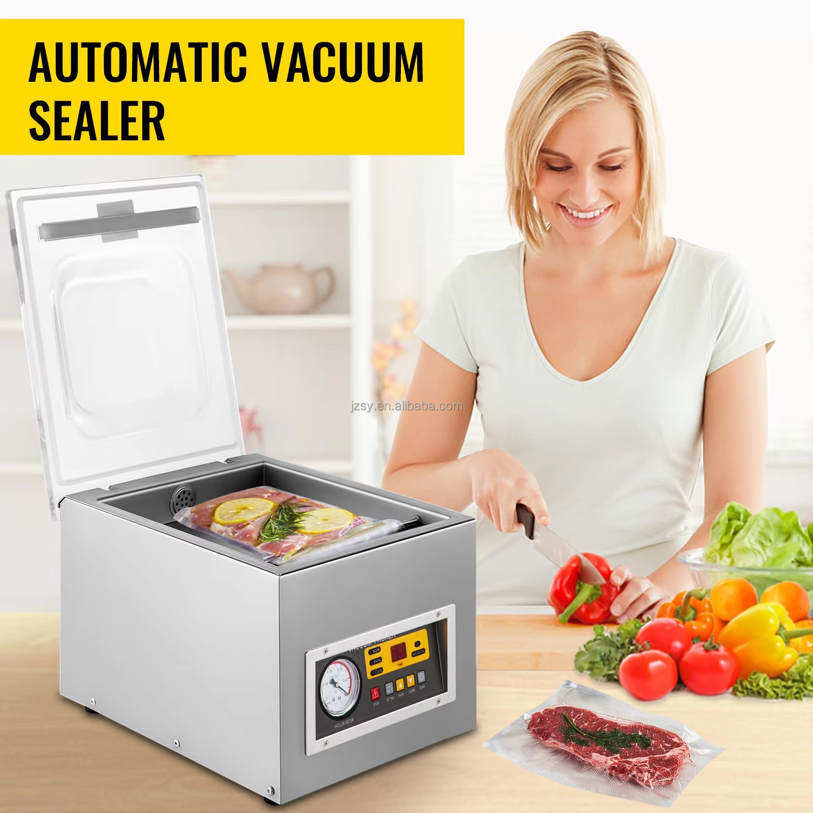 เครื่องซีลสูญญากาศแบบใช้ในเชิง - Vacuum Sealer บทวิจารณ์และราคา