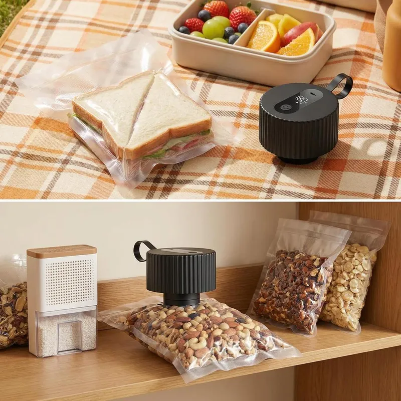 เครื่องซีลสูญญากาศแบบมือถือ 3- - Vacuum Sealer บทวิจารณ์และราคา
